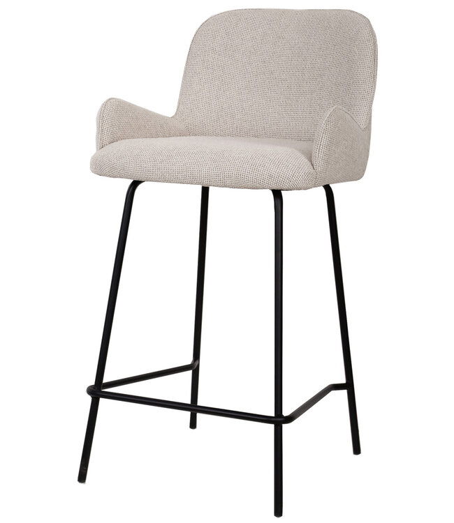 PTMD Leander Cream bar stool