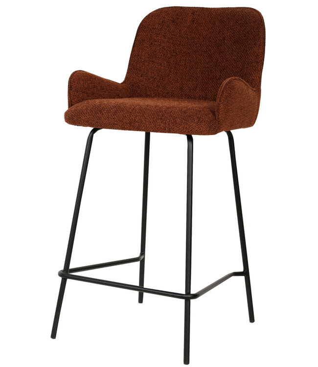 PTMD Leander Rust bar stool