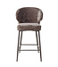 PTMD Ares Grey bar chair aphrodite 7 mocco clay leg