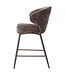 PTMD Ares Grey bar chair aphrodite 7 mocco clay leg