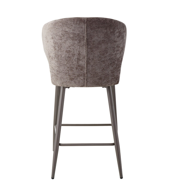 PTMD Ares Grey bar chair aphrodite 7 mocco clay leg