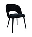 PTMD Abierto Black 102200 nanci fabric dining chair
