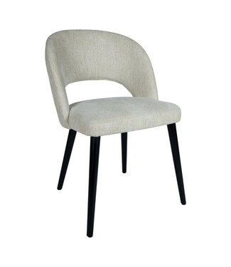 PTMD Abierto Cream 9901 nanci fabric dining chair