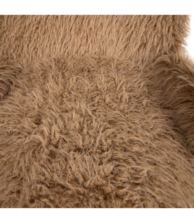 PTMD Ares Bar Chair Hair Brown