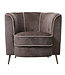 PTMD John Grey fauteuil aphrodite 7 mocco beige stripes
