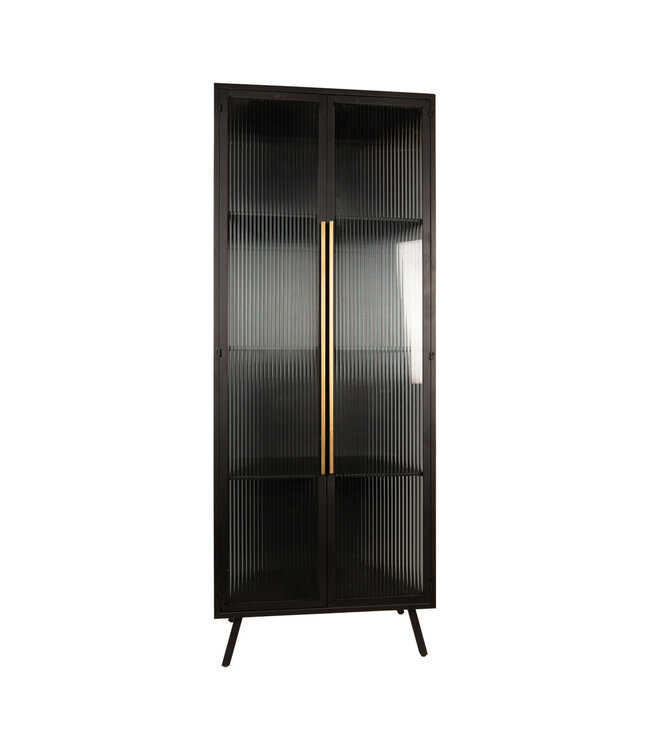 PTMD Caeleen cabinet black and gold