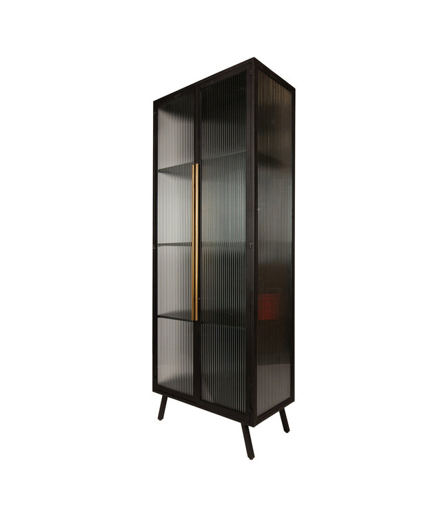 PTMD Caeleen cabinet black and gold