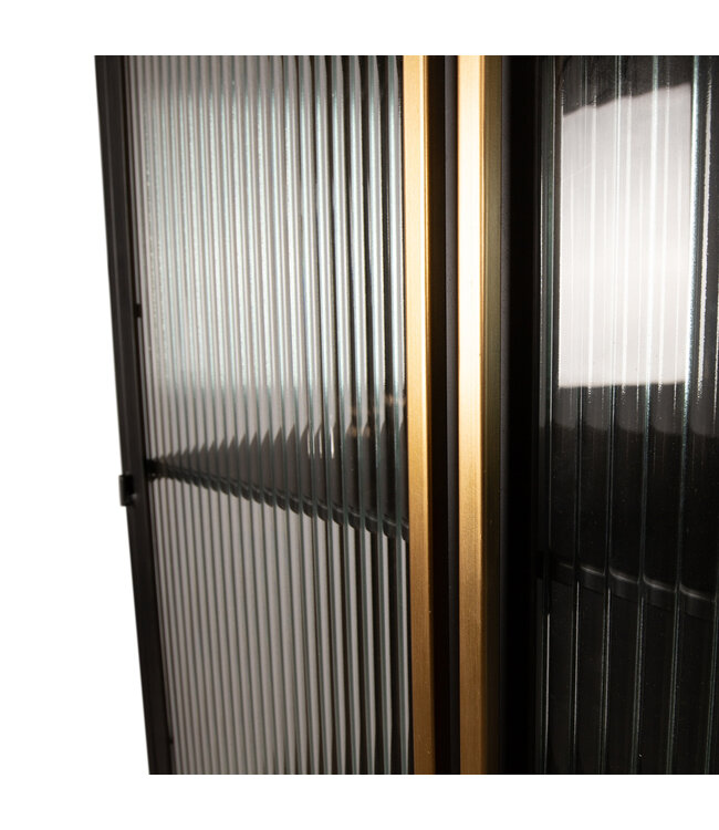 PTMD Caeleen cabinet black and gold