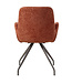 PTMD Athena Rust diningchair legacy6 deepterra clay leg
