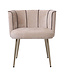 PTMD Nell Beige dining chair aphrodite 3 beige stripes