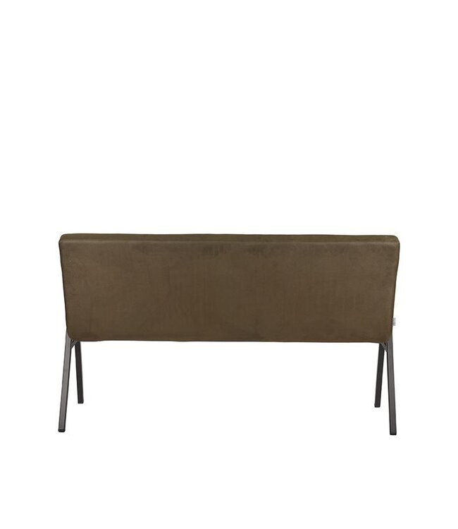 LABEL51 LABEL51 Eetkamerbank Matz - Army green - Microfiber - 145 cm
