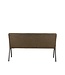 LABEL51 LABEL51 Eetkamerbank Matz - Army green - Microfiber - 145 cm