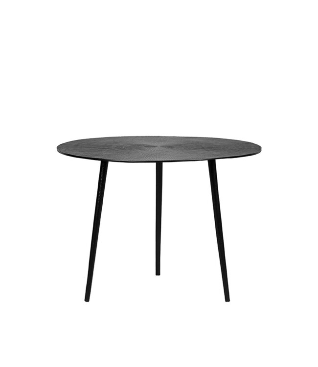 LABEL51 LABEL51 Salontafel Nobby - Zwart - Metaal - 60 cm