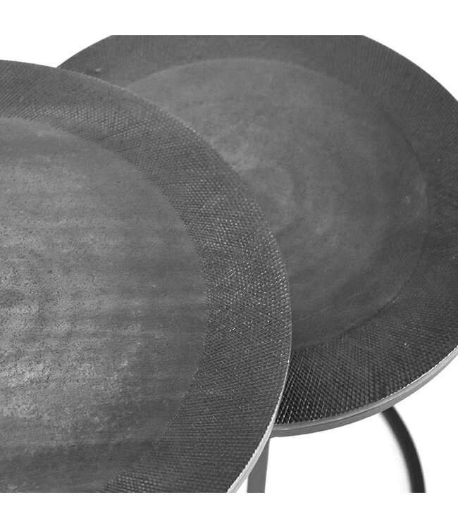 LABEL51 LABEL51 Salontafel Set Pair - Antiek ash - Metaal - 40 cm