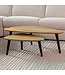 LABEL51 LABEL51 Salontafel Rock - Rough - Mangohout 110x64x39