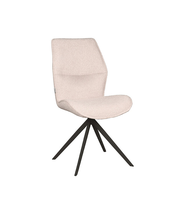LABEL51 LABEL51 Eetkamerstoel Comfy - Naturel - Boucle