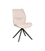 LABEL51 LABEL51 Eetkamerstoel Comfy - Naturel - Boucle