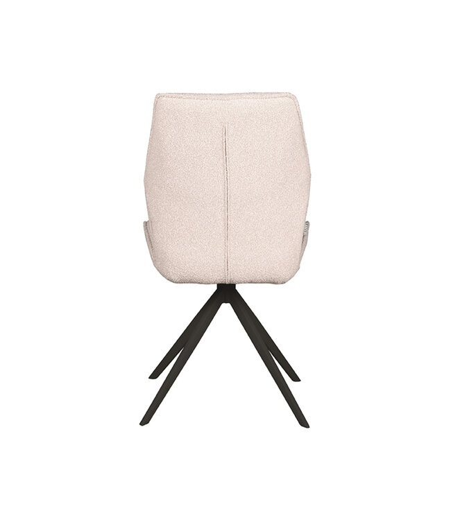 LABEL51 LABEL51 Eetkamerstoel Comfy - Naturel - Boucle