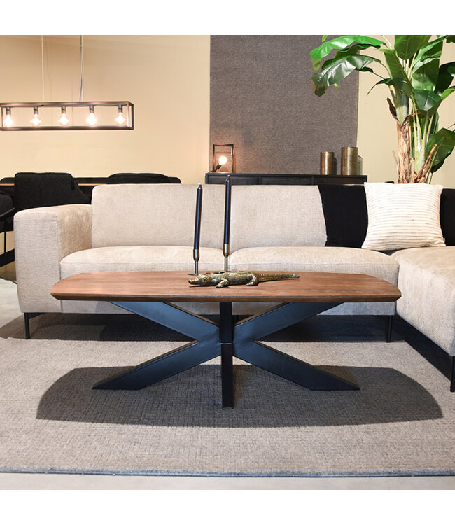 LABEL51 LABEL51 Salontafel Zane - Espresso - Mangohout