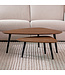 LABEL51 LABEL51 Salontafel Rock - Espresso - Mangohout 110x64x39cm