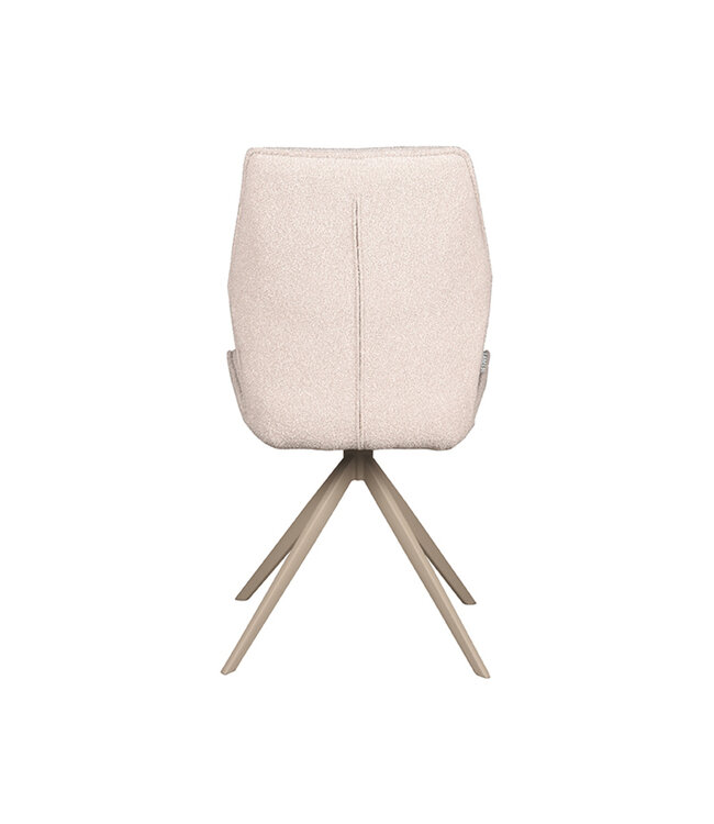 LABEL51 LABEL51 Eetkamerstoel Comfy - Naturel - Boucle