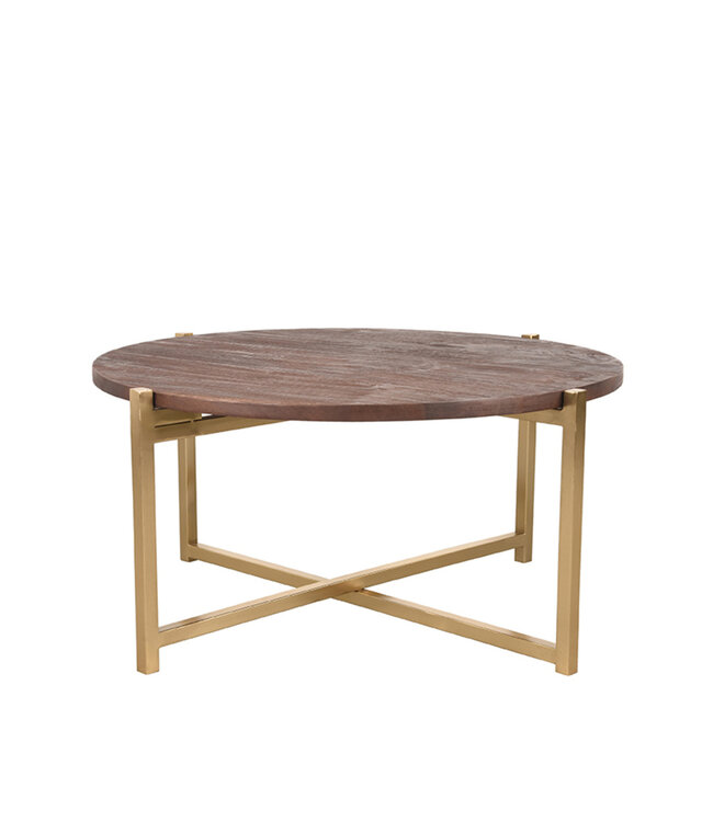 LABEL51 LABEL51 Salontafel Dox - Espresso - Mangohout