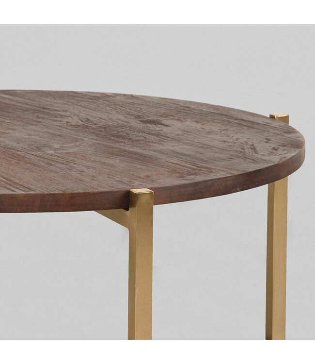 LABEL51 LABEL51 Salontafel Dox - Espresso - Mangohout