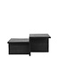 LABEL51 LABEL51 Salontafel Skip - Zwart - Mangohout 90x40x50cm