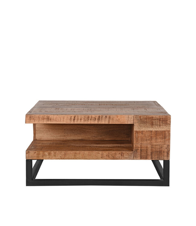LABEL51 LABEL51 Salontafel Cube - Rough - Mangohout