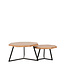 LABEL51 LABEL51 Salontafel Figure - Rough - Mangohout