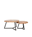 LABEL51 LABEL51 Salontafel Figure - Rough - Mangohout