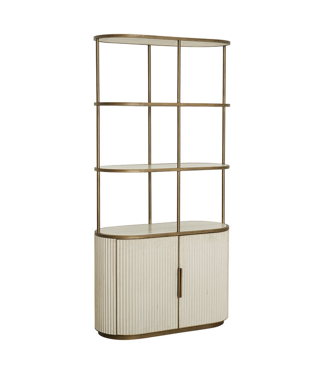 Richmond Interiors Wandkast Tivoli 2-Deurs 3 Planken - Wit