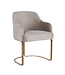 Richmond Interiors Stoel Hadley - Khaki Fluweel