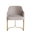 Richmond Interiors Stoel Hadley - Khaki Fluweel