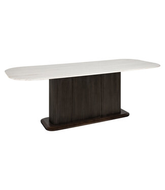 Richmond Interiors Eettafel Mayfield 230 - Bruin