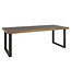 Richmond Interiors Eettafel Bloomville 200 - Bruin