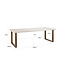 Richmond Interiors  Eettafel Whitebone 235 - Verona Grijs