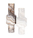 Richmond Interiors Vaas Noia - Groot - Bruin 34x13x13cm