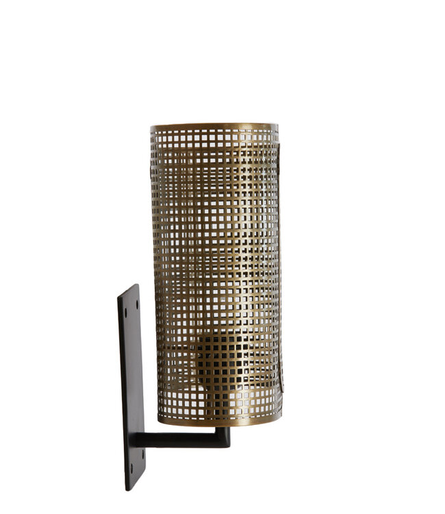 Light & Living Wandlamp Maci - Brons - 20x16x38.5cm