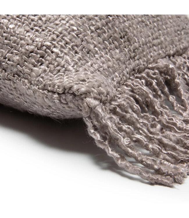 Bazar Bizar De Oh My Gee Kussenhoes - Parel Grijs - 35x100