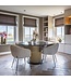 Richmond Interiors Eettafel Ironville 140Ã˜ - Zwart