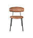 LABEL51 Eetkamerstoel Zack - Cognac - Microfiber