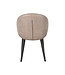 LABEL51 Eetkamerstoel Logan - Taupe - Microfiber