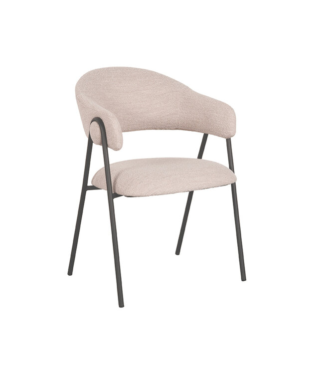 LABEL51 Eetkamerstoel Lowen - Naturel - Boucle