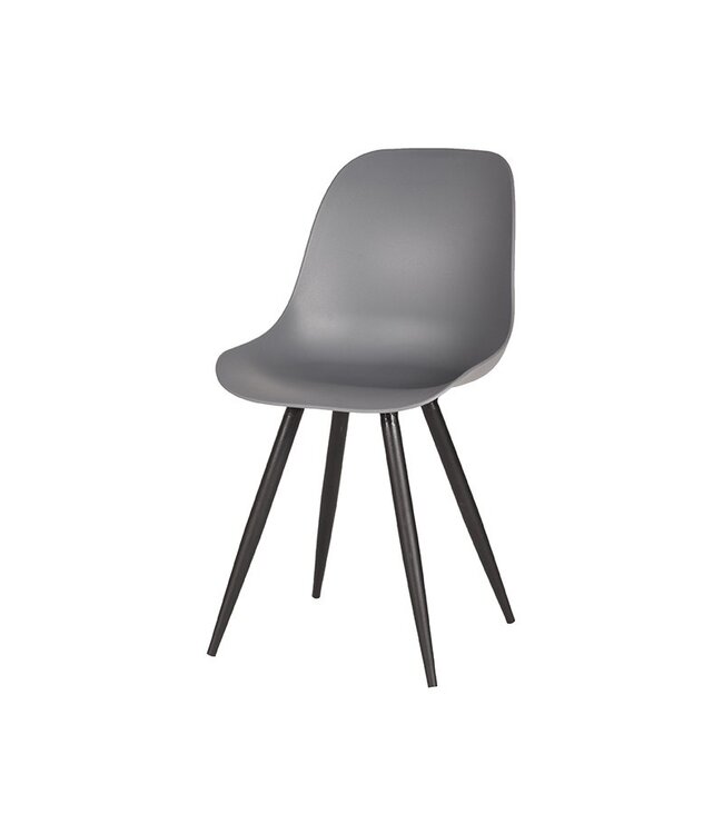LABEL51 Eetkamerstoel Monza - Antraciet - Kunststof
