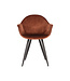 LABEL51 Eetkamerstoel Forli - Rust - Fluweel