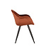 LABEL51 Eetkamerstoel Forli - Rust - Fluweel