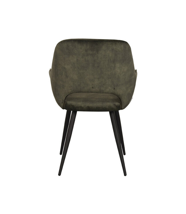 LABEL51 Eetkamerstoel Fer - Hunter - Velours