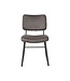 LABEL51 Eetkamerstoel Noah - Antraciet - Microfiber