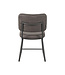 LABEL51 Eetkamerstoel Noah - Antraciet - Microfiber